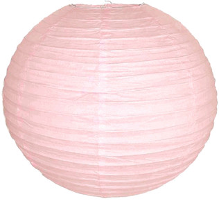 Pale Pink Paper Lantern