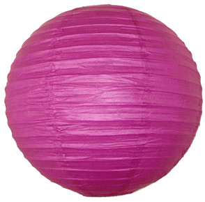 Fuchsia Purple Paper Lantern