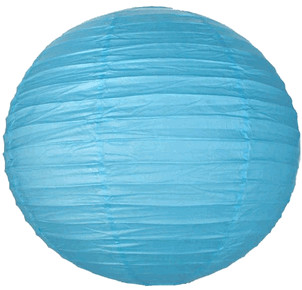 Turquoise Paper Lantern