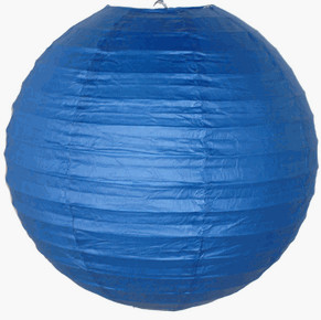 Navy Blue Paper Lantern