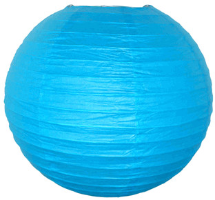 Aquamarine Paper Lantern