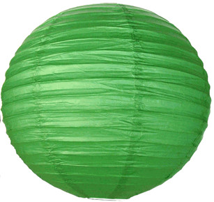 Green Paper Lantern
