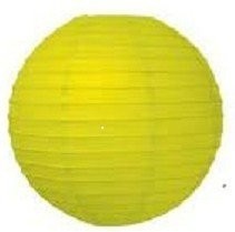 Chartreuse Paper Lantern