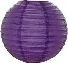 Plum Paper Lantern