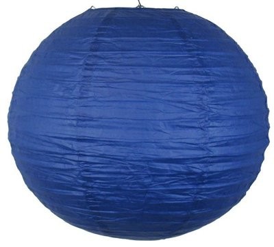 Blue Violet Paper Lantern