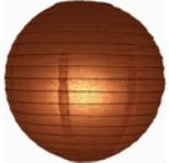 Brown Paper Lantern