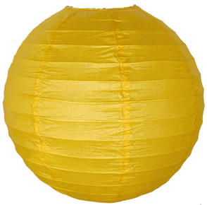 Dark Yellow Paper Lantern