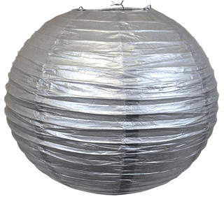 Silver Paper Lantern