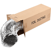 Silver Aluminium Ducting