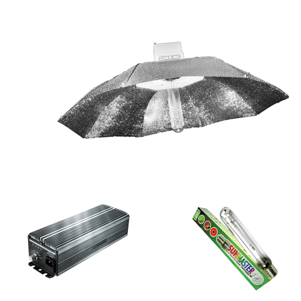 Digital Dimmable 600W Parabolic kit