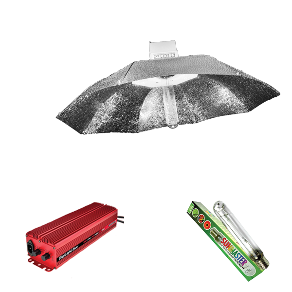 Maxibright Duo 600W Parabolic kit