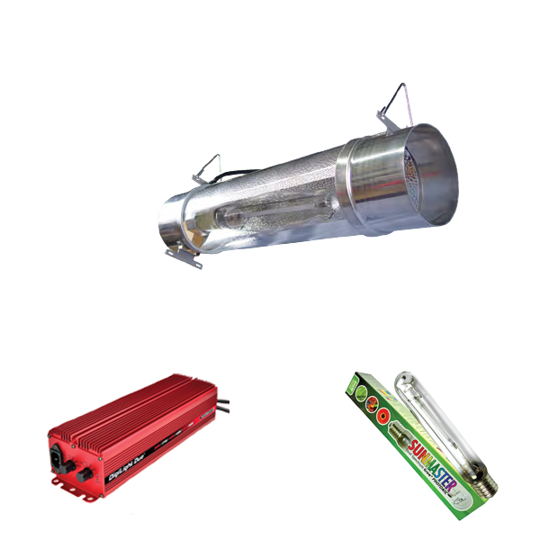 Maxibright Duo 600W Coolshade 5" kit