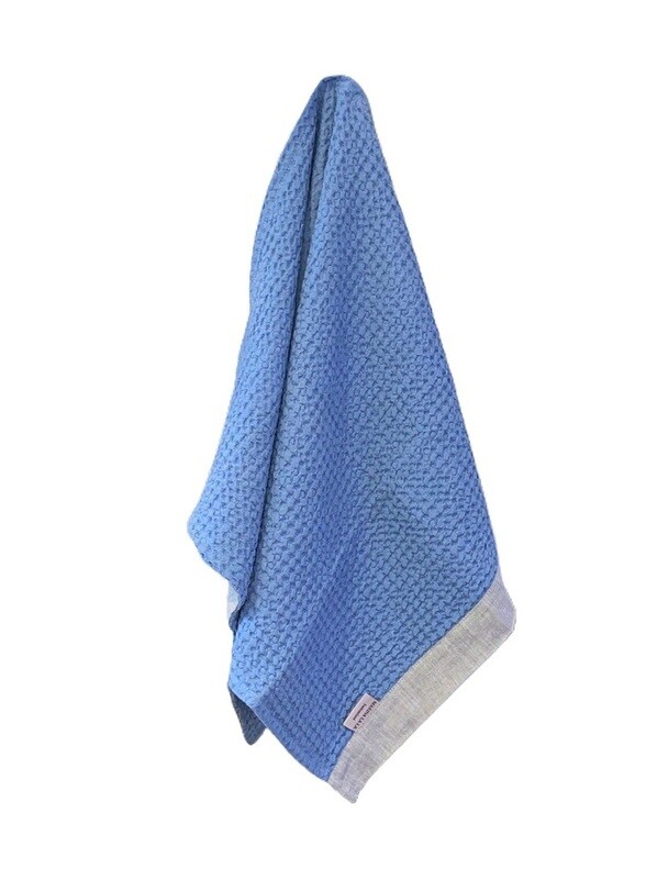 Serviette en lin stonewashed