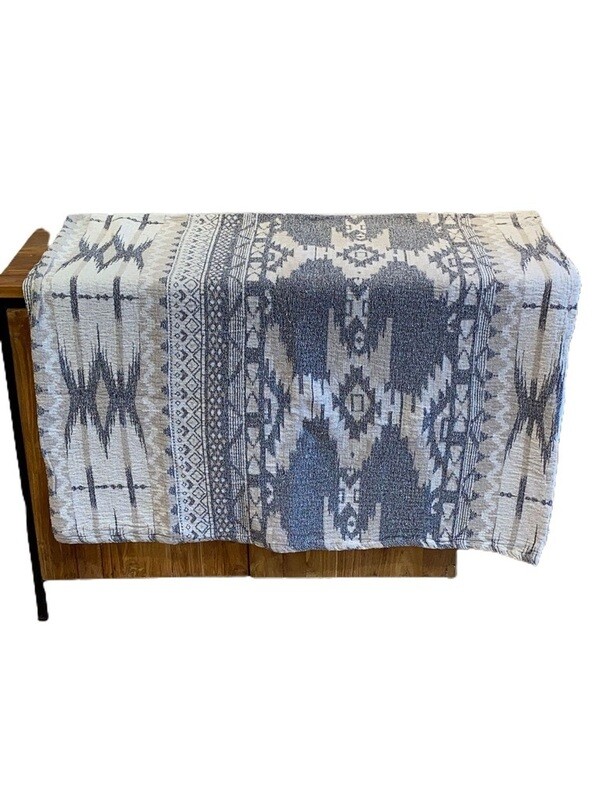 Couvre-lit en lin stonewashed 200x210cm