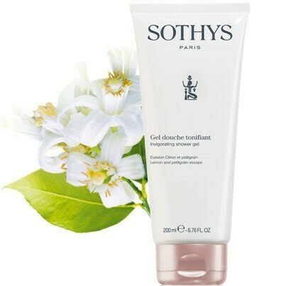 Gel douche tonifiant Evasion Citron et petitgrain