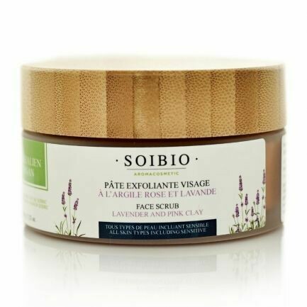 Pâte exfoliante à l&#39;argile rose et à la lavande
(SB0805)