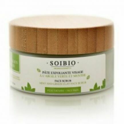 Pâte exfoliante à l&#39;argile verte et à la menthe
SB0802