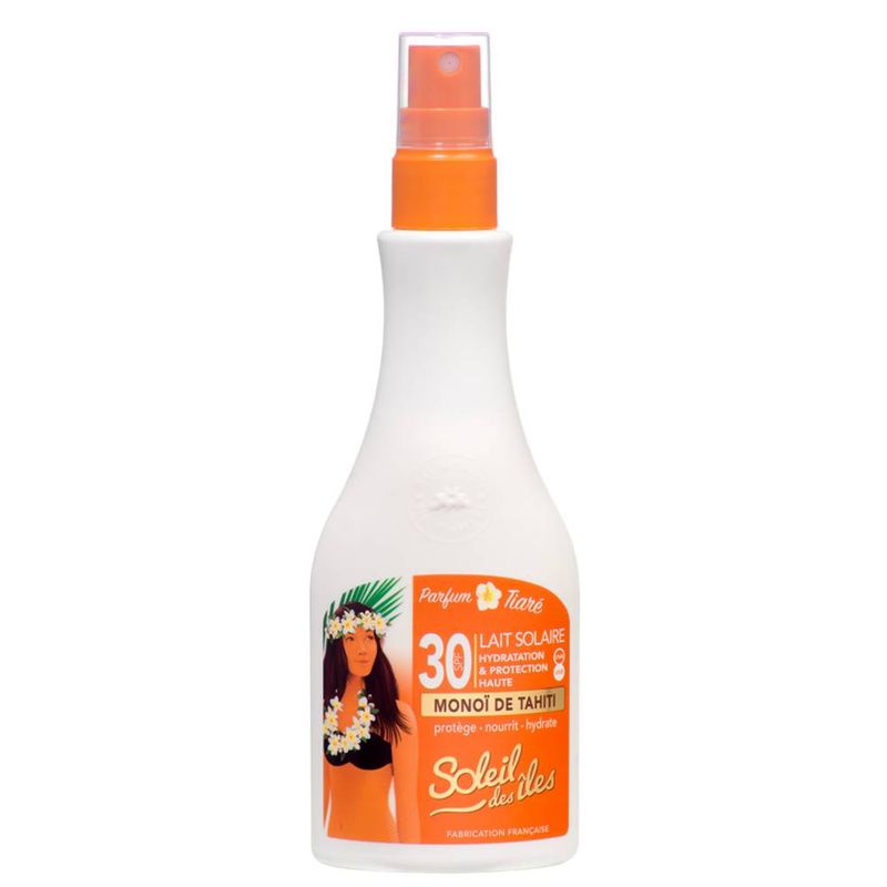 Lait Solaire FPS 30 au Monoï de Tahiti