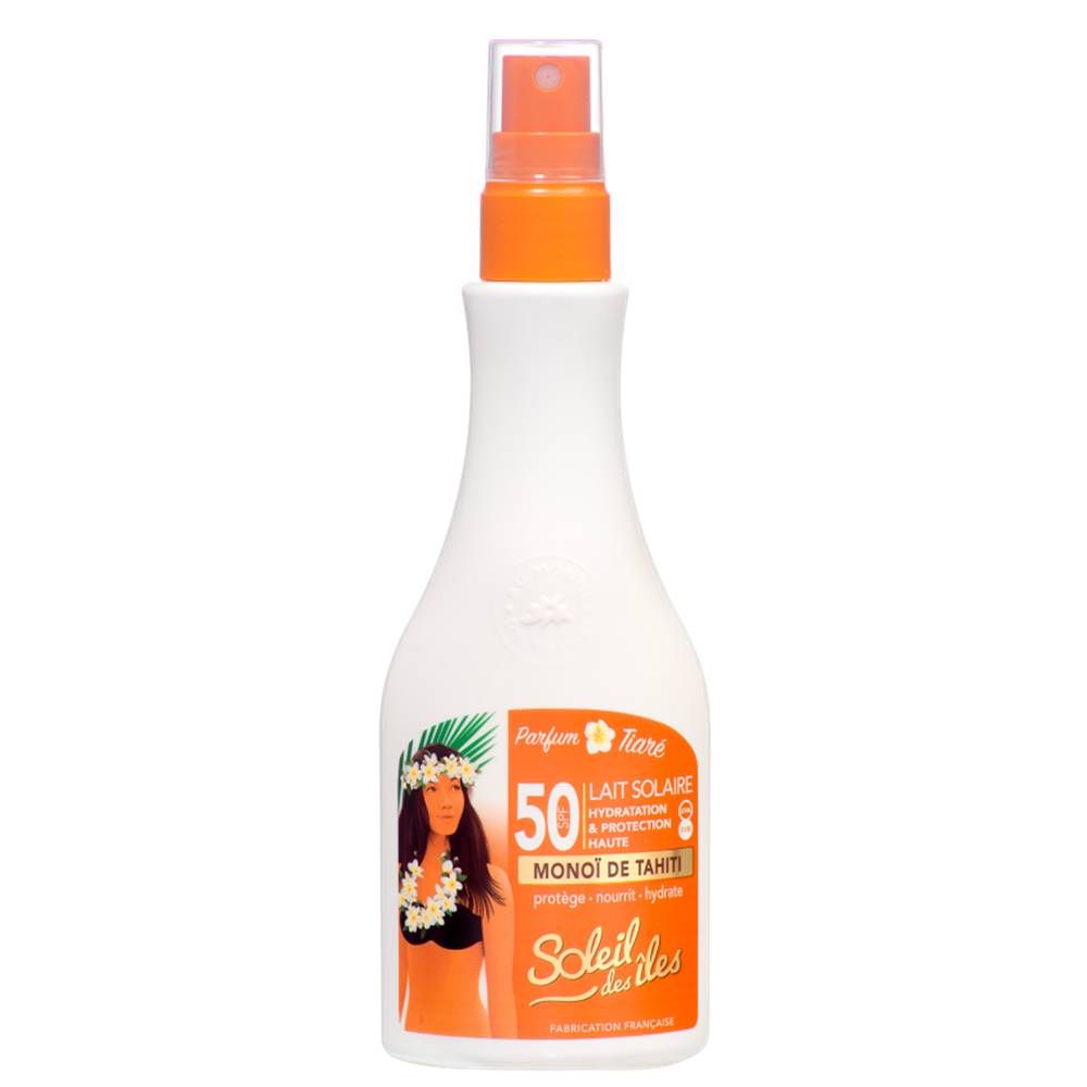 Lait Solaire FPS 50 au Monoï de Tahiti