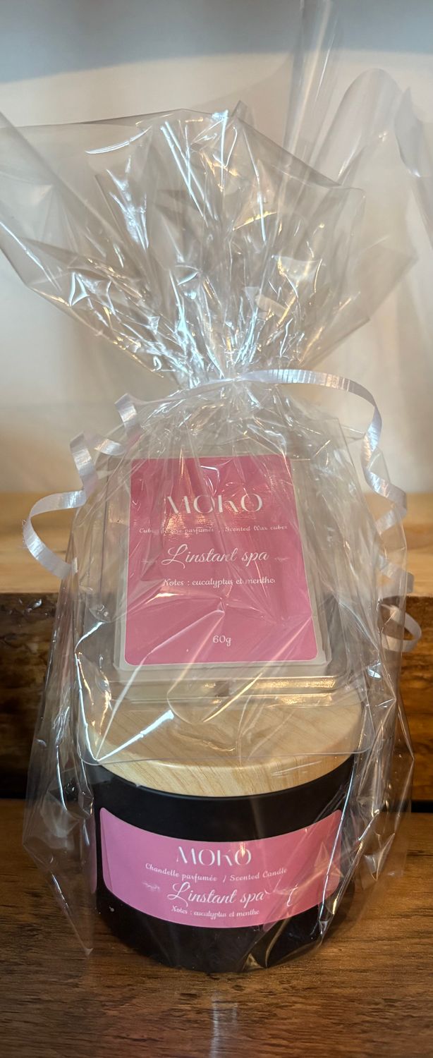 CUBES DE CIRE PARFUMÉS ODEUR LÉGÈRE - L'INSTANT SPA