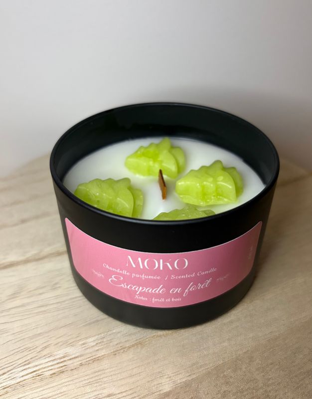 CHANDELLE PARFUMÉE - ESCAPADE EN FORÊT