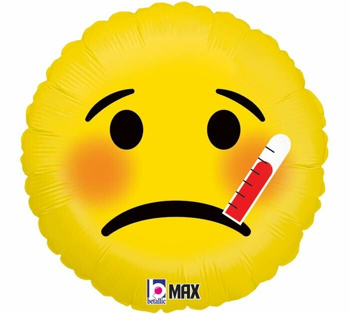 18 - EMOJI WITH THERMOMETER