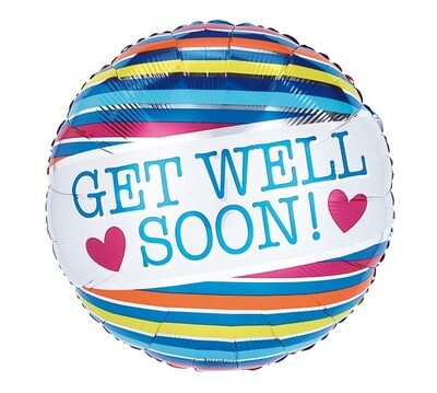 17 - GET WELL SOON STRIPES AND HEARTS