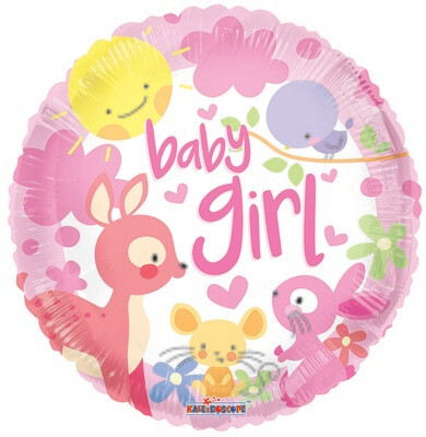 18 - BABY FOREST ANIMALS BABY GIRL