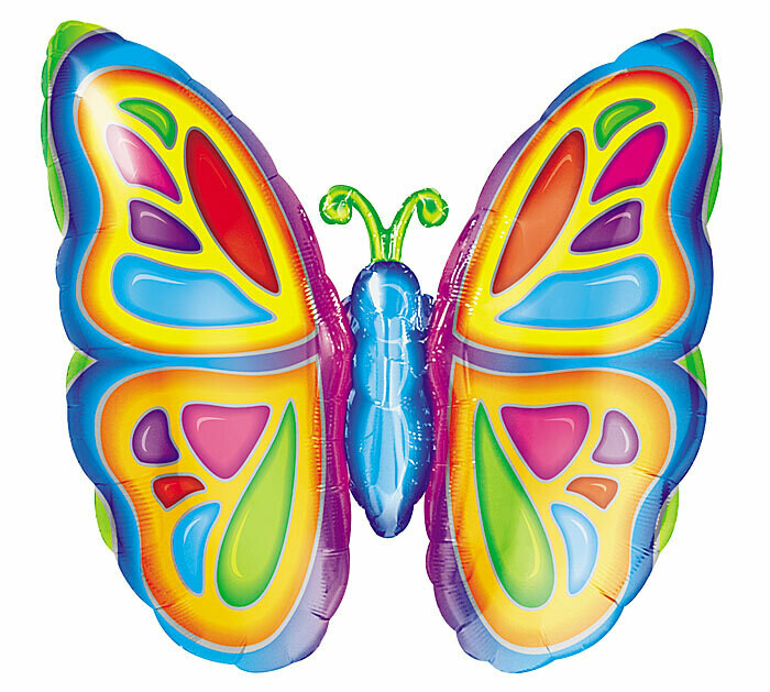 25 - LARGE RAINBOW BUTTERFLY