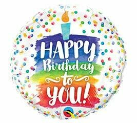 18 - HAPPY BIRTHDAY TO YOU CAKE & CONFETTI