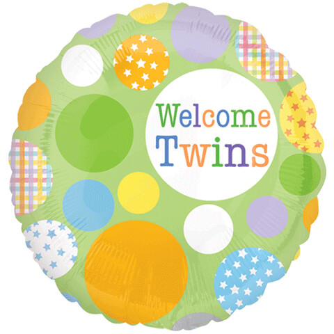 18 - WELCOME TWINS DOTS