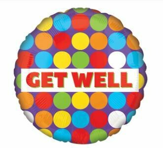 18 - GET WELL COLORFUL DOTS