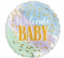 17 - WATERCOLOR WELCOME BABY