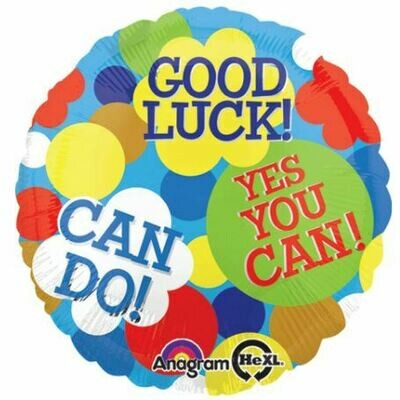 18 - GOOD LUCK YOU CAN DO IT DOTS