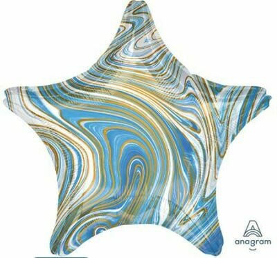 18 - MARBLE STAR BLUE