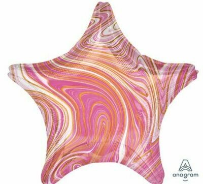 18 - MARBLE STAR PINK