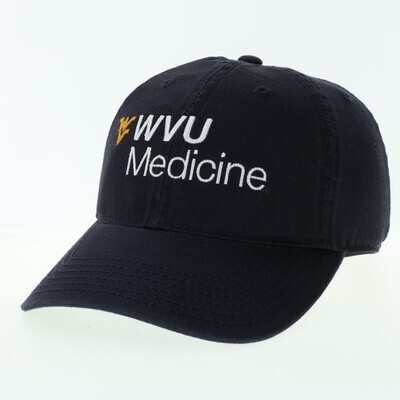WVU MEDICINE NAVY RELAXED TWILL HAT