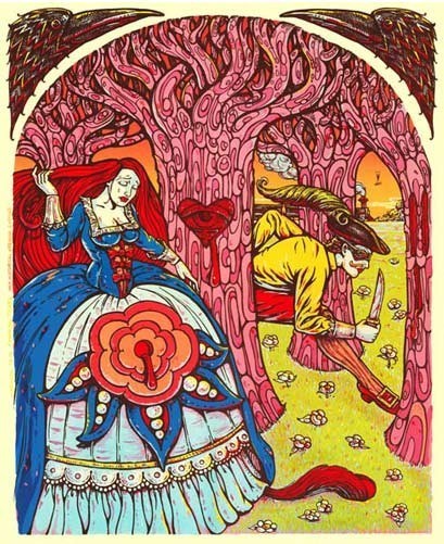 Into the Backyard Forest, (Pink)