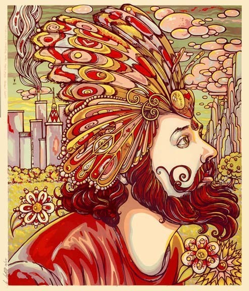 A God  Art Print 09