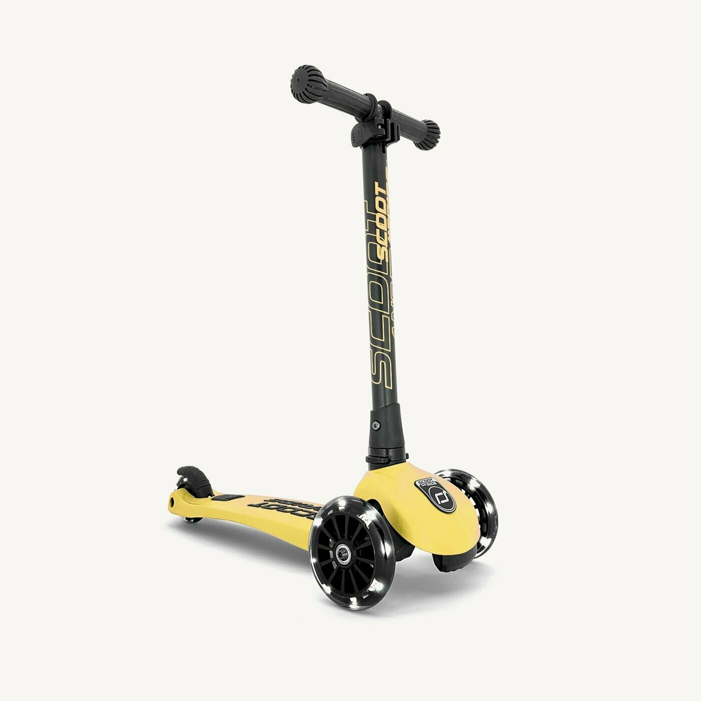 Scoot & Ride Highway Kick 3 LED, Colour: Lemon