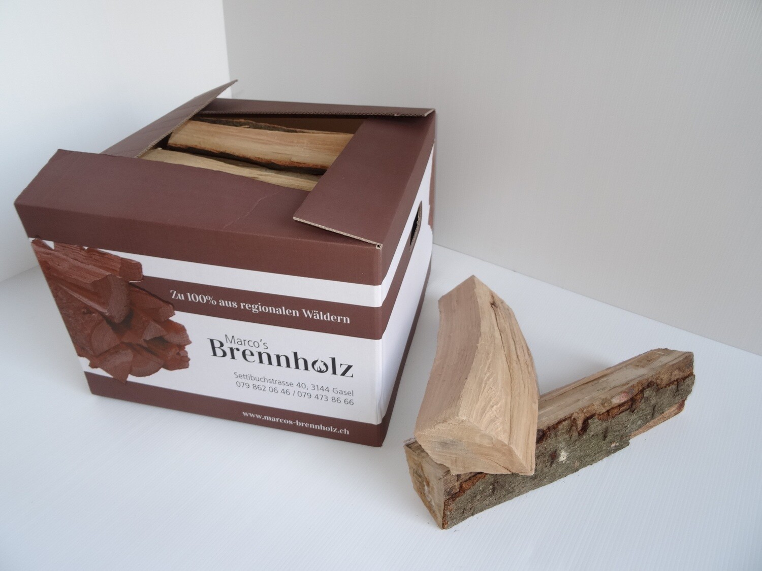 Buchenholz 33 cm Schachtel à ca. 15 kg