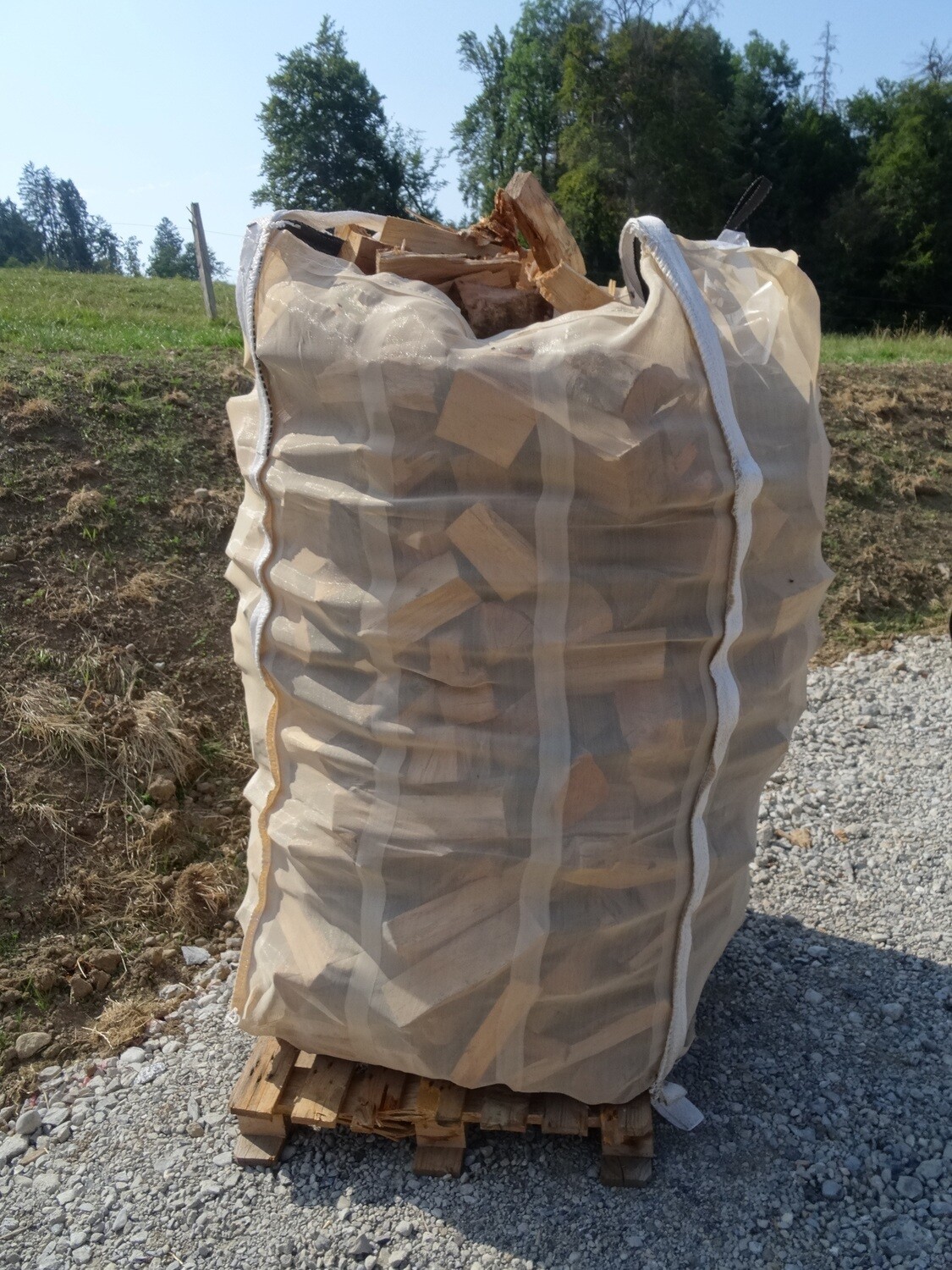Buchenholz 33 cm, Big Bag à ca. 480 kg