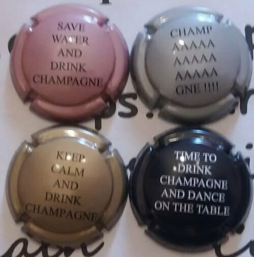 SERIE CAPSULES CHAMPAGNE GENERIQUE DRINK NEWS REF 1007/1007c