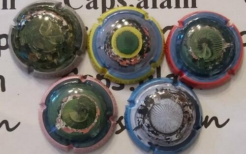 5 BELLES CAPSULES GENERIQUE LES PETITES TERRES REF 1028 a 1028d NEWS