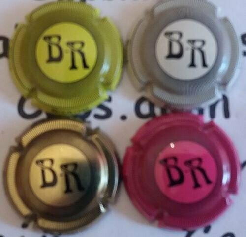 SERIE CAPSULES CHAMPAGNE ROYER ROUILLERE REF N°30a /30d