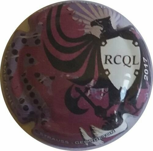 CAPSULE CHAMPAGNE STRAUSS GEORGETON RCQL ref N°13 de