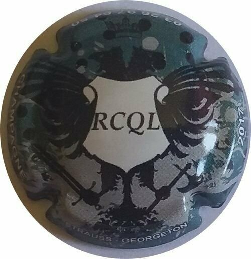 CAPSULE CHAMPAGNE STRAUSS GEORGETON RCQL ref N°13db