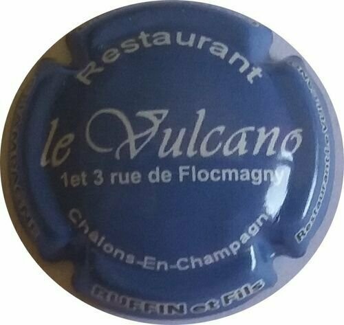 CAPSULE CHAMPAGNE RUFFIN & FILS VULCANO REF N° 49c