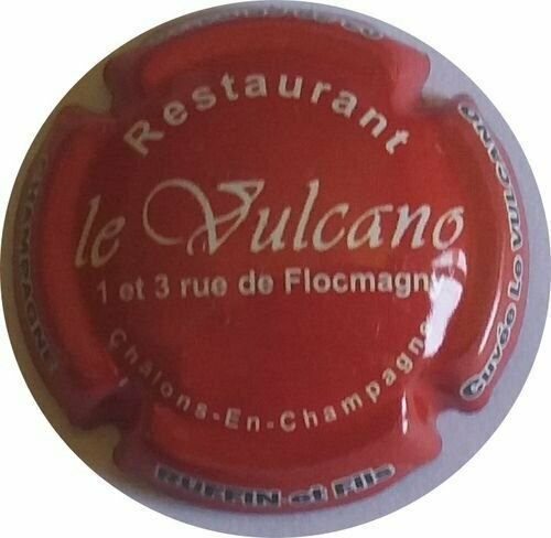 CAPSULE CHAMPAGNE RUFFIN & FILS VULCANO ref N°49a