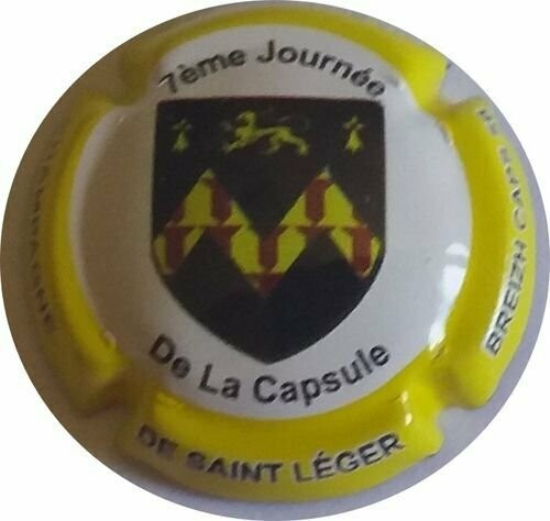CAPSULE CHAMPAGNE DE SAINT LEGER DATE 17 SEPTEMBRE 2016 REF N°46a